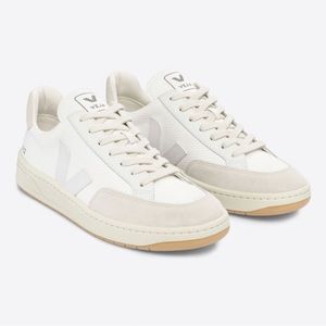 VEJA V-12 B-MESH WHITE NATURAL